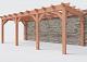 Constructiepakket aanbouwveranda | 7090x3260x2500mm rechts | fijnbezaagd Douglas     CP-10.2015