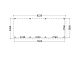 Constructiepakket aanbouwveranda | 8220x3260x2500mm rechts | fijnbezaagd Douglas     CP-10.2021