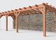 Constructiepakket aanbouwveranda | 8865x3260x2500mm rechts | fijnbezaagd Douglas     CP-10.2023