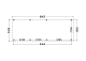 Constructiepakket aanbouwveranda | 8865x3260x2500mm rechts | fijnbezaagd Douglas     CP-10.2023