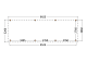 Constructiepakket aanbouwveranda | 9925x3260x2500mm links | fijnbezaagd Douglas     CP-10.2025