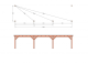 Constructiepakket aanbouwveranda | 11215x3260x2500mm | fijnbezaagd Douglas     CP-10.2027