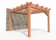 Constructiepakket aanbouwveranda | 3460x3905x2500mm | fijnbezaagd Douglas     CP-10.2050
