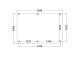 Constructiepakket aanbouwveranda | 5840x3905x2500mm links | fijnbezaagd Douglas     CP-10.2055