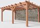 Constructiepakket aanbouwveranda | 6485x3905x2500mm rechts | fijnbezaagd Douglas     CP-10.2061
