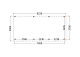 Constructiepakket aanbouwveranda | 8220x3905x2500mm links | fijnbezaagd Douglas     CP-10.2070