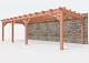 Constructiepakket aanbouwveranda | 8865x3905x2500mm rechts | fijnbezaagd Douglas     CP-10.2073