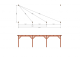 Constructiepakket aanbouwveranda | 9280x3905x2500mm | fijnbezaagd Douglas     CP-10.2074
