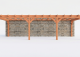 Constructiepakket aanbouwveranda | 9925x3905x2500mm links | fijnbezaagd Douglas     CP-10.2075