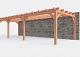 Constructiepakket aanbouwveranda | 9925x3905x2500mm rechts | fijnbezaagd Douglas     CP-10.2076