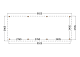 Constructiepakket aanbouwveranda | 9925x3905x2500mm rechts | fijnbezaagd Douglas     CP-10.2076