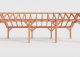 Constructiepakket kapschuur | 9925x3460x3445mm | fijnbezaagd Douglas    CP-20.1016