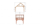 Constructiepakket kapschuur | 3460x4105x3715mm | fijnbezaagd Douglas    CP-20.1025