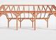 Constructiepakket kapschuur | 8220x4105x3715mm | fijnbezaagd Douglas    CP-20.1038
