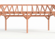 Constructiepakket zadeldak | 7660x3460x3760mm | fijnbezaagd Douglas    CP-20.2010