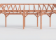 Constructiepakket zadeldak | 8865x3460x3760mm | fijnbezaagd Douglas    CP-20.2014