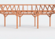 Constructiepakket zadeldak | 9280x3460x3760mm | fijnbezaagd Douglas    CP-20.2015