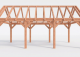 Constructiepakket zadeldak | 7690x4105x4030mm | fijnbezaagd Douglas    CP-20.2036
