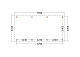 Constructiepakket zadeldak | 7690x4105x4030mm | fijnbezaagd Douglas    CP-20.2036