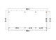 Constructiepakket schilddak | 8865x4105x4030mm | fijnbezaagd Douglas    CP-20.3039