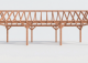 Constructiepakket zadeldak | 11215x4105x4030mm | fijnbezaagd Douglas    CP-20.2042