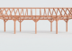 Constructiepakket zadeldak | 12190x4105x4030mm | fijnbezaagd Douglas    CP-20.2043