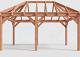 Constructiepakket schilddak | 5840x3460x3760mm | fijnbezaagd Douglas    CP-20.3004