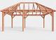 Constructiepakket schilddak | 6485x4105x4030mm | fijnbezaagd Douglas    CP-20.3032