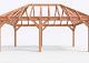 Constructiepakket schilddak | 7015x4105x4030mm | fijnbezaagd Douglas    CP-20.3033
