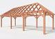 Constructiepakket schilddak | 9925x4105x4030mm | fijnbezaagd Douglas    CP-20.3041