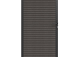 NewTechWood co-extrusie composiet deur in aluminium frame, horizontaal triple, 100 x 195 cm, Silver Gray.   1064265