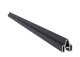 NewTechWood aluminium frameset t.b.v. reguliere schermplanken, zwart.   1064415