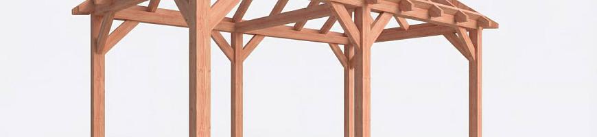 Constructiepakket schilddak 4m diep